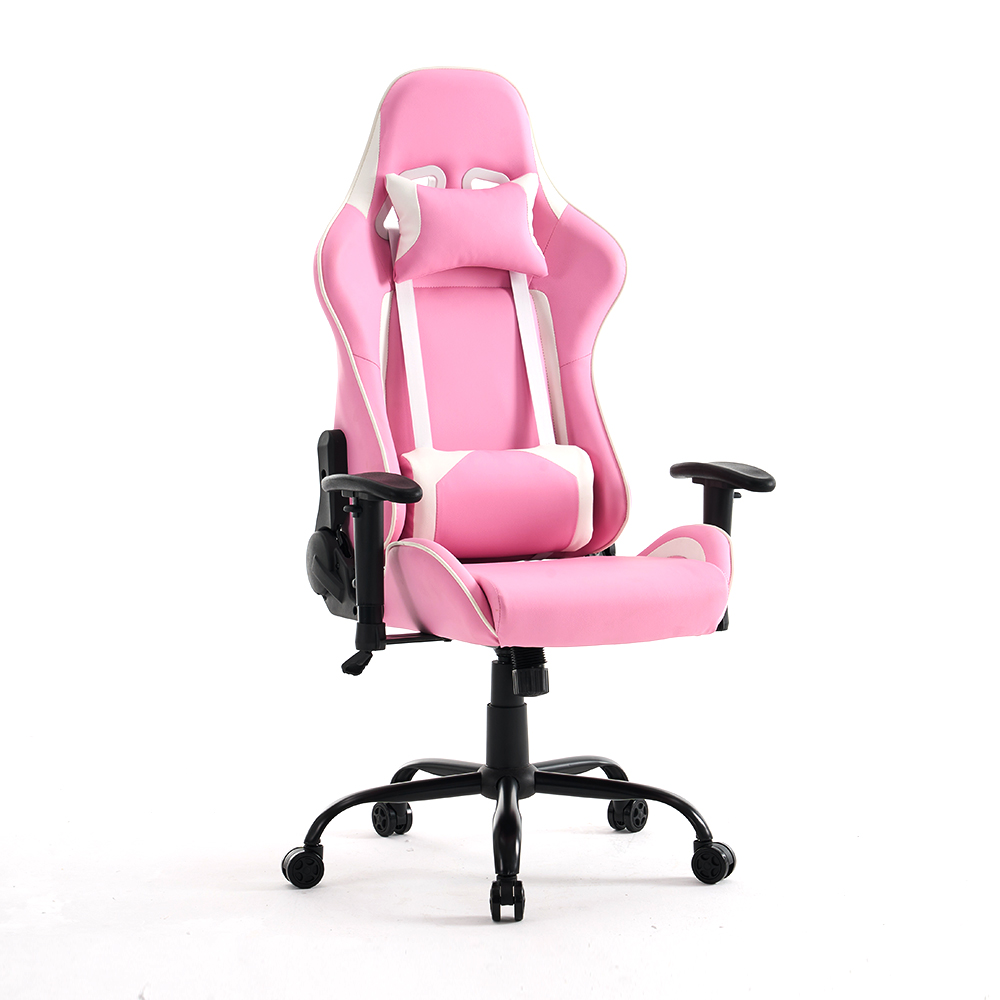 5002 PC Gaming Chair Office Chair na may Headrest at Back Cushion