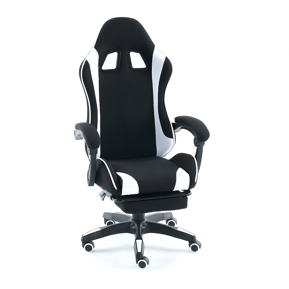 5139 gaming chair na may footrest, adjustable swivel chair