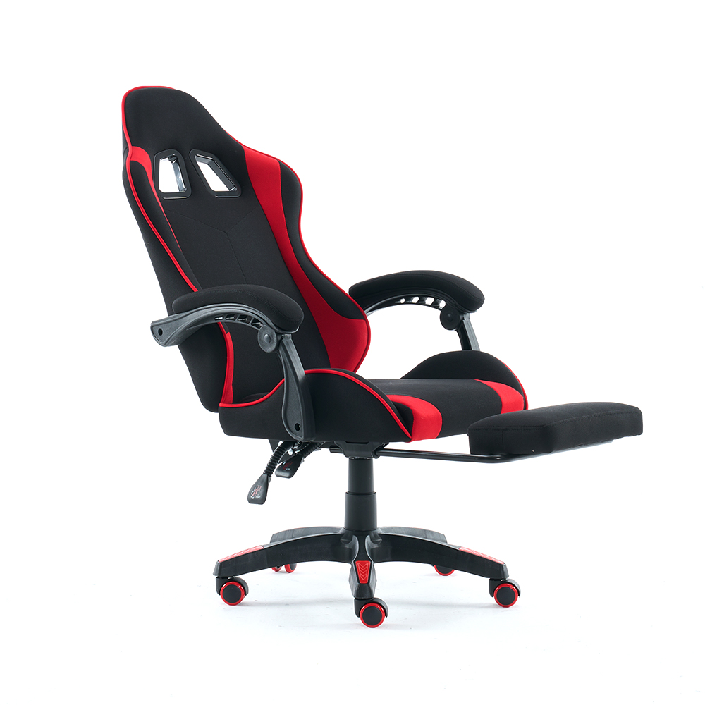 5139 gaming chair na may footrest, adjustable swivel chair