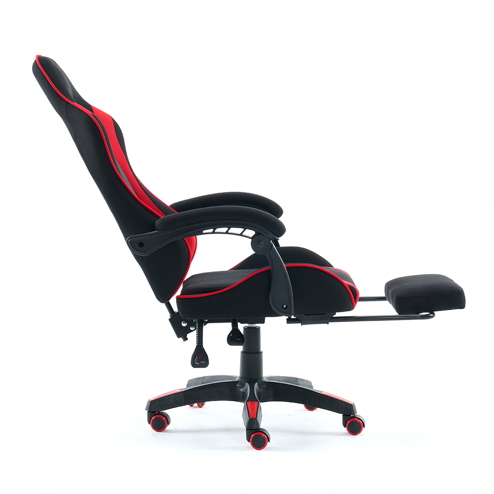 5139 gaming chair na may footrest, adjustable swivel chair