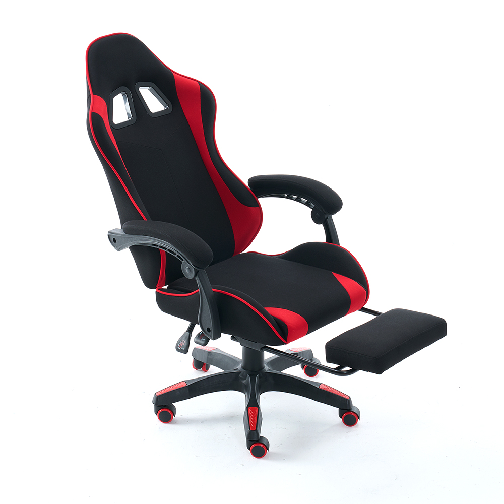 5139 gaming chair na may footrest, adjustable swivel chair