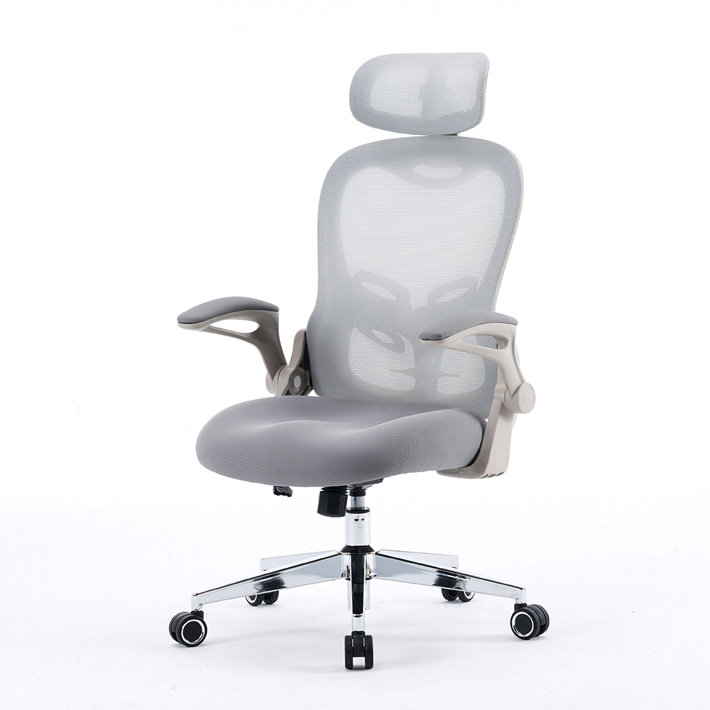 5140 Black/White Ergonomic Mesh Office Chair, High Back Computer Chair
