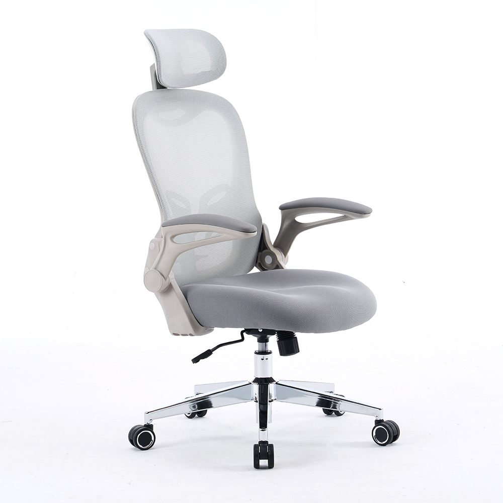 5140 Black/White Ergonomic Mesh Office Chair, High Back Computer Chair