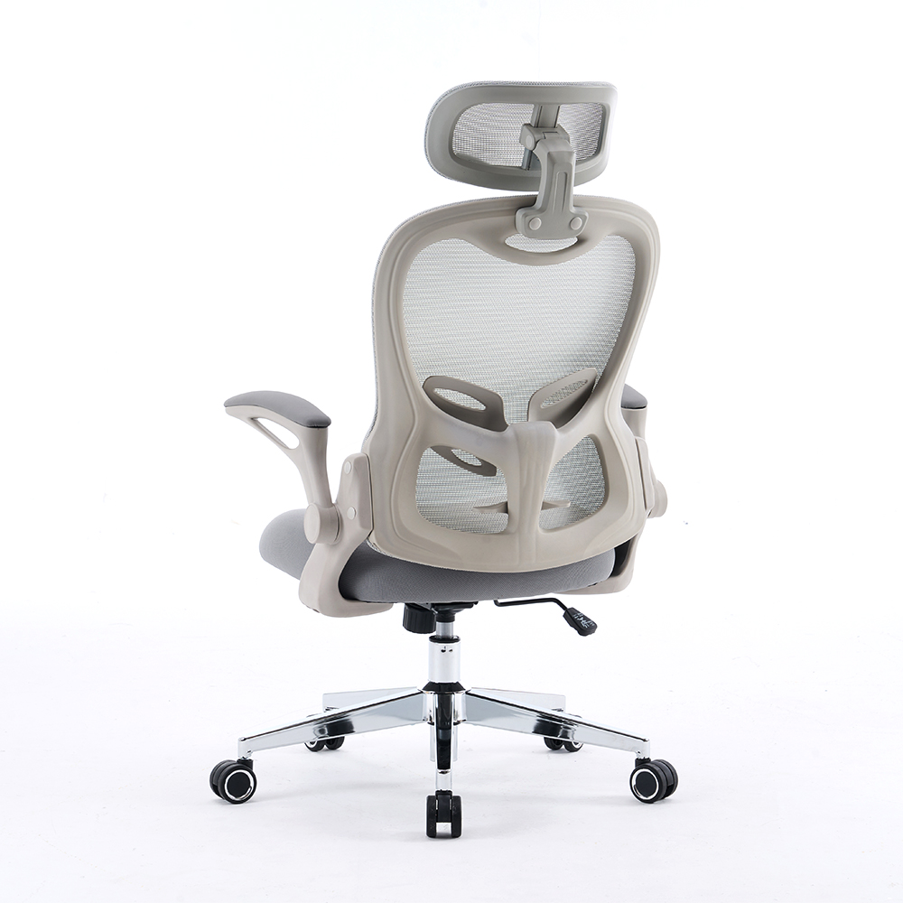 5140 Black/White Ergonomic Mesh Office Chair, High Back Computer Chair