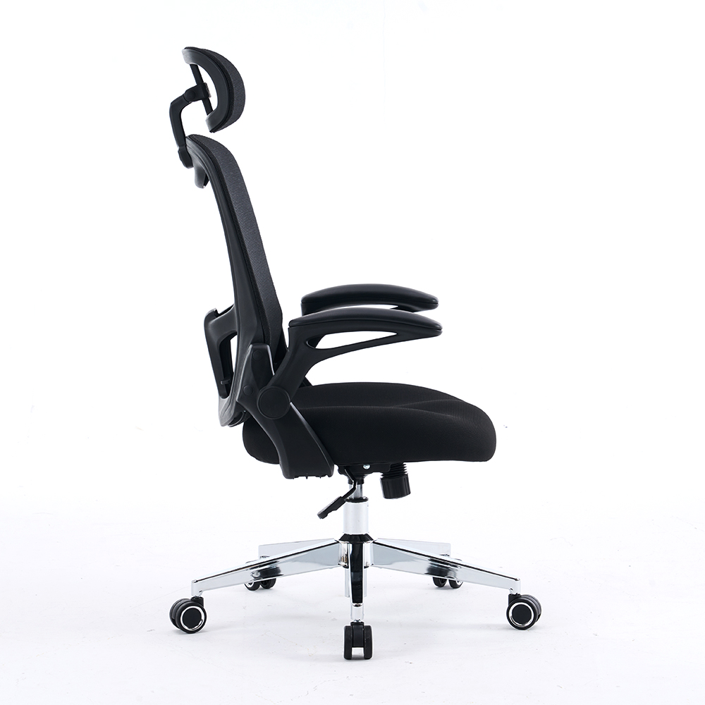 5140 Black/White Ergonomic Mesh Office Chair, High Back Computer Chair