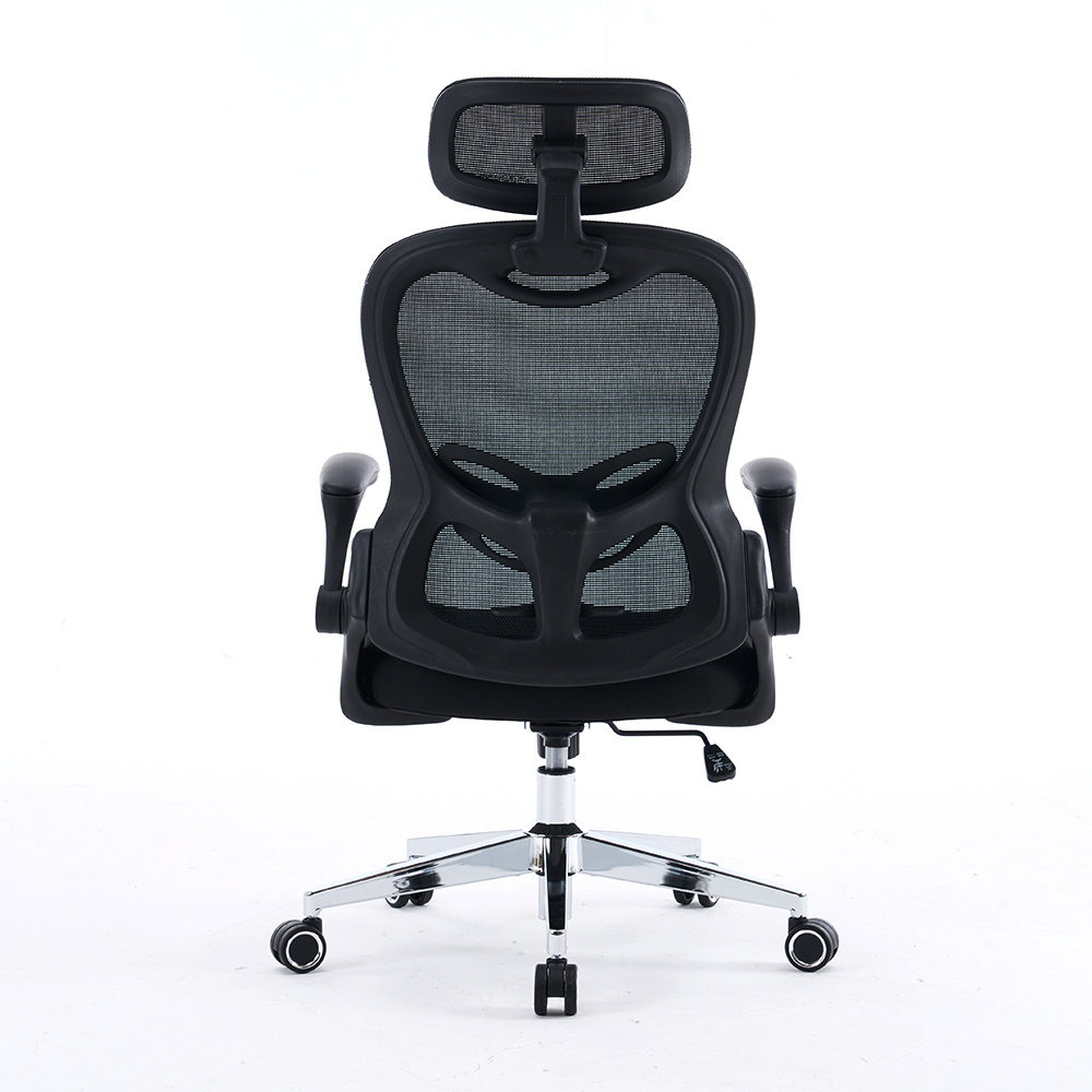 5140 Black/White Ergonomic Mesh Office Chair, High Back Computer Chair